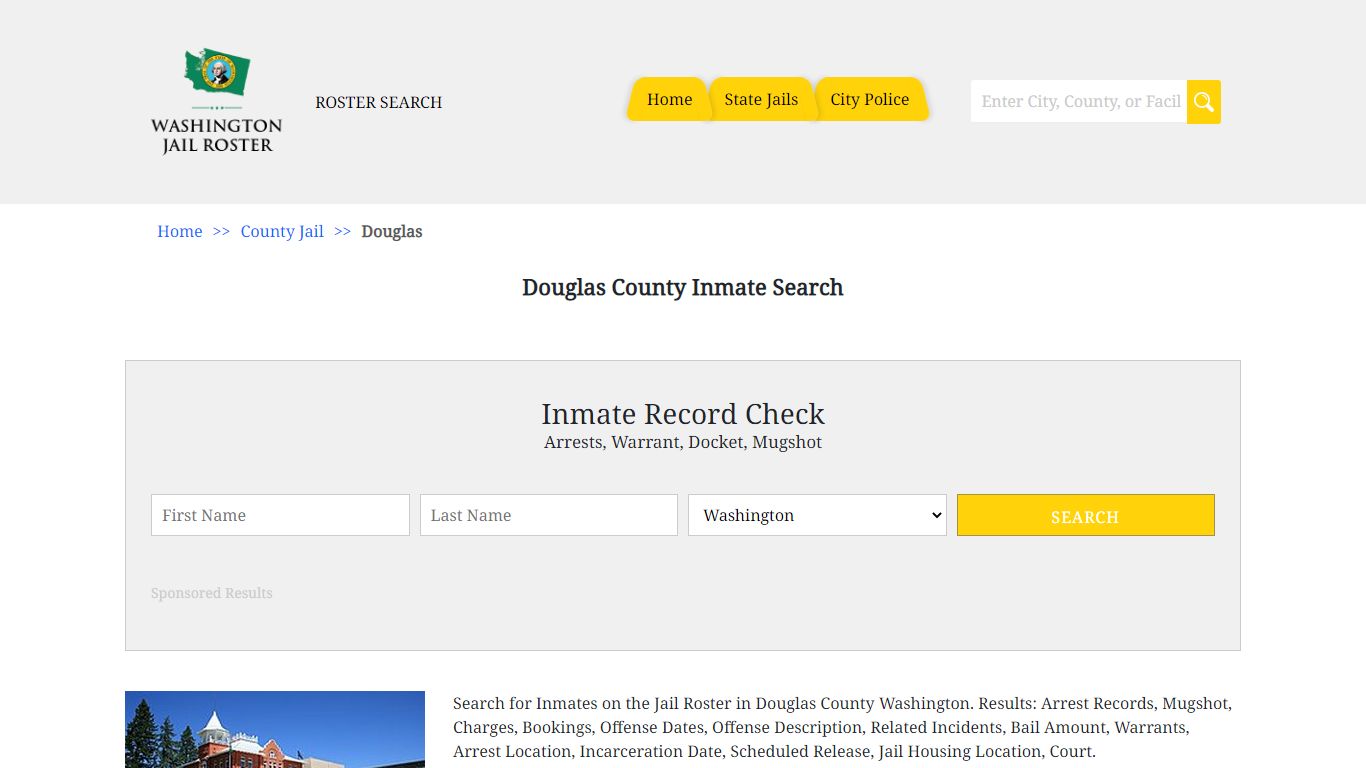 Douglas County Inmate Search - Jail Roster Search